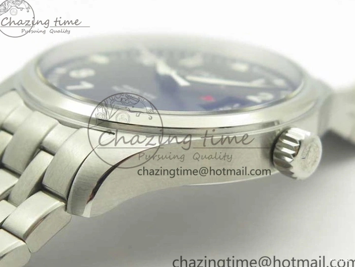 MIROTIME 0117 Mark XVII IW326504 MKS 1:1 Best Edition Black Dial On SS Bracelet MIYOTA 9015 V Durable 7210